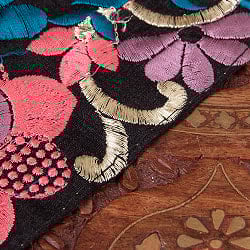 【極太幅7.5cm】 チロリアンテープ-メーター売 - 石楠花 - サブ2