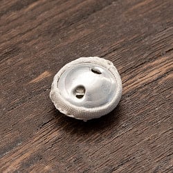 【6個入】インドの小さなくるみボタン　お花 - サブ4