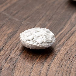 【6個入】インドの小さなくるみボタン　ミラー - サブ3