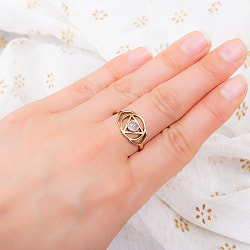 天然石が入ったチャクラリング　アジナ - サブ5