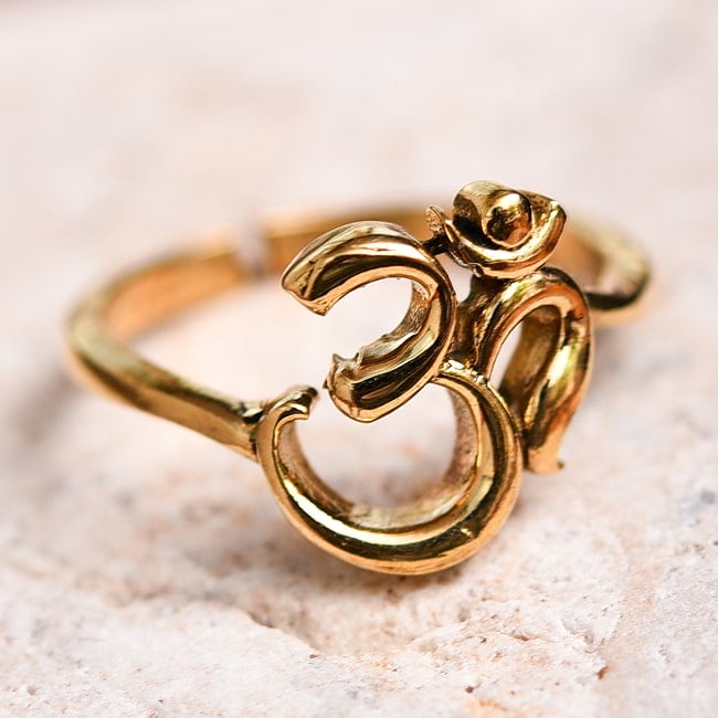 【安心のフリーサイズ】オーンのリング-ゴールド&シルバーの選択用写真