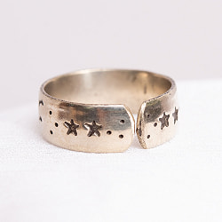 【全2種】重ね付けできるチベタンリング　太陽、ブッダアイ　【フリーサイズ】 - サブ5