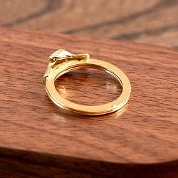 ハンドシェイクのゴールドリング - サブ4