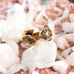 【安心のフリーサイズ】まんまるおめめがキュートなおさかなリング - サブ2