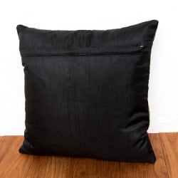 金糸入りのインド伝統柄クッションカバー　曼荼羅 - サブ5