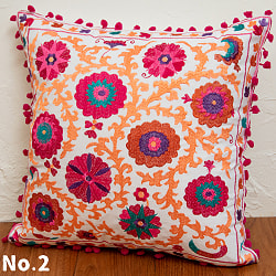 ゴージャスなお花のクッションカバー - サブ3