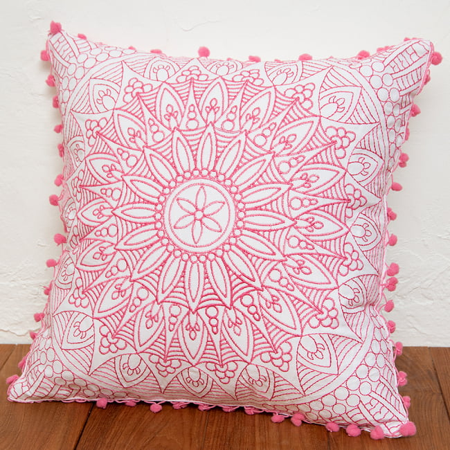 【2個セット】ヌードクッション クッションフィラー [クッション中身]　50cm x 50cm 11 - 42cmのクッションカバーに入れた使用例です。