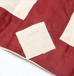 チベットのレストランのれん - えんじ - サブ5