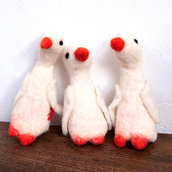 優しいぬくもり ネパールフェルトのフィンガーパペット - サブ5