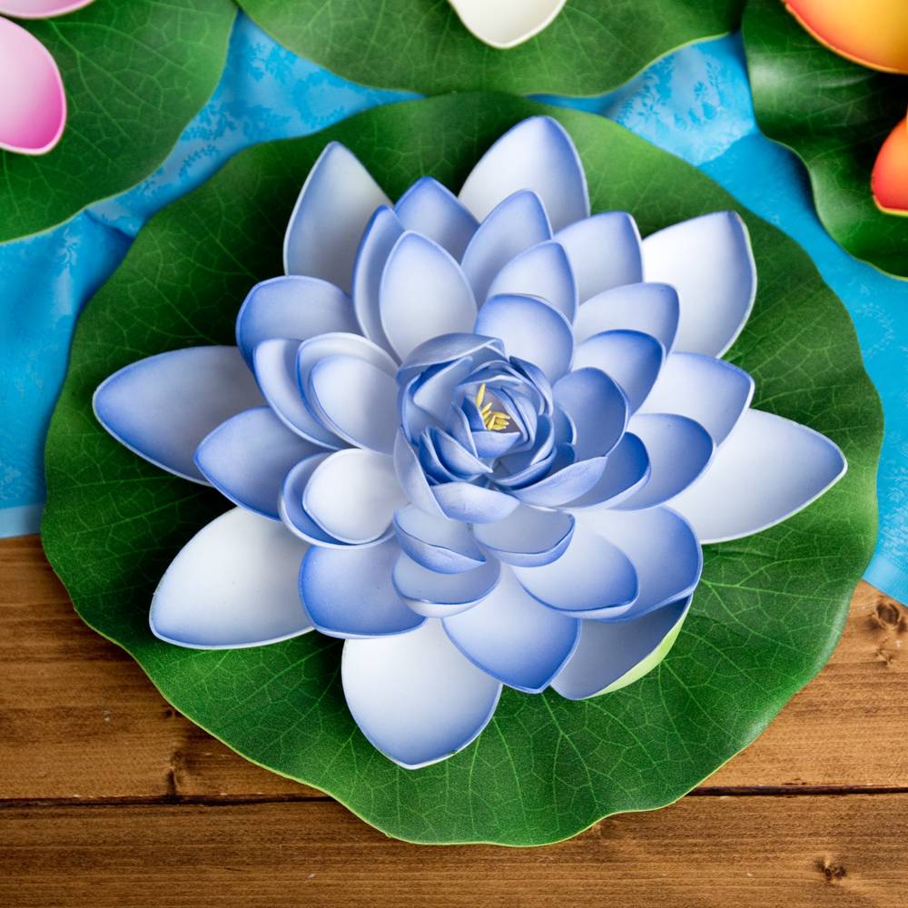 送料無料 セット ロータス 蓮の花 造花 (お得な30個セット アソート