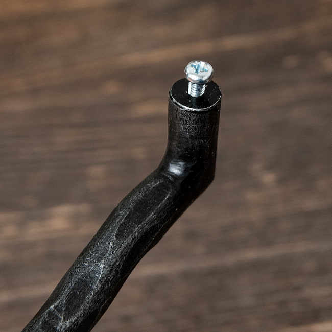 槌目仕上げ アイアンドアハンドル ヴィンテージ調 幅17cm 5 - M4（ピッチ0.7）規格のネジが適合します。