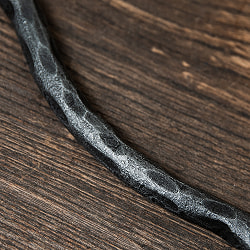 【10個セット】槌目仕上げ アイアンドアハンドル ヴィンテージ調 幅17cm - サブ4