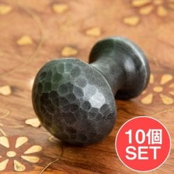【10個セット】槌目仕上げ アイアンプルノブ ヴィンテージ調 直径3cm(SET-GENE-277)