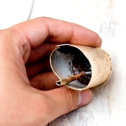 【3個セット】手作りのやさしい音色 インドの銅仕上げベル-【3.5cm*6.5cm】 - サブ4