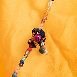 インドのビーズとスパンコールのベル - 孔雀 - サブ5