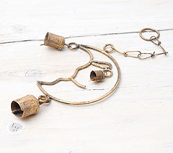 インドの銅仕上げハンギング-月 - サブ2