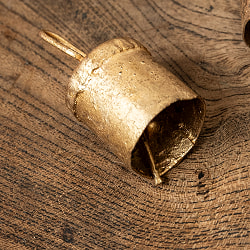 【送料無料・7個セット】【3個セット】手作りのやさしい音色 インドの銅製ベル-【2.5cm*1.8cm】 - サブ4