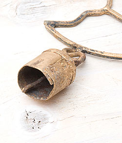 【送料無料・7個セット】インドの銅製ハンギング-月 - サブ4