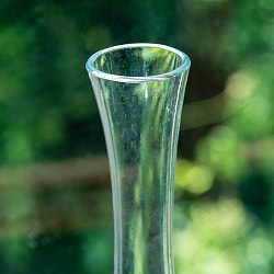 天然木とリサイクルガラスのフラワーベース 大 花瓶 - サブ4