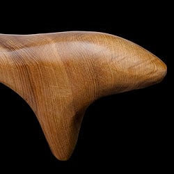 ベトナムの木製ドルフィンツボ押し - サブ4