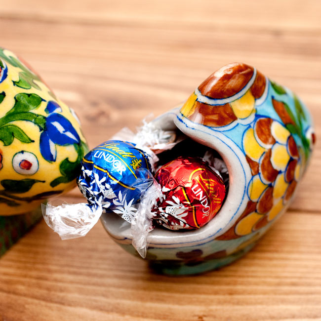 ブルーポッタリー ジャイプール陶器のお魚灰皿・小物入れ - 青 の通販