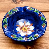 ブルーポッタリー ジャイプール陶器の灰皿・小物入れ - 青の商品写真