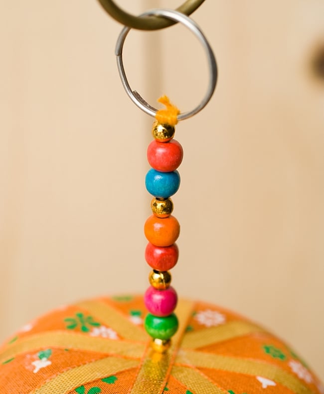 ゾウのハンギング1連【15cm程度】　赤 6 - 吊る下げ部分はこの様になっています。