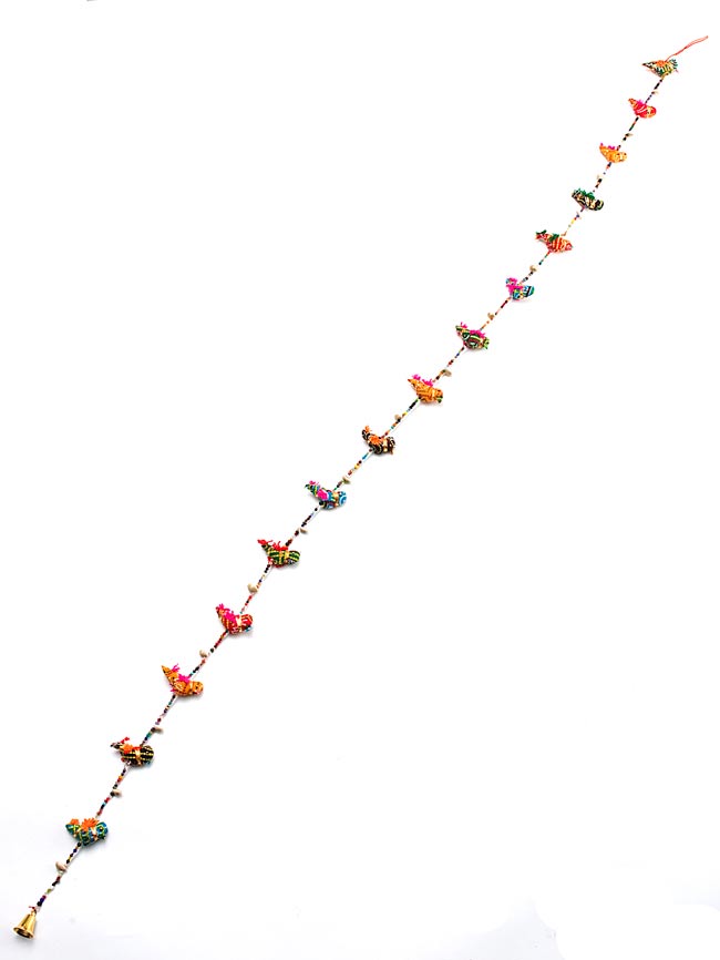 Tirakita Rakuten Global Market India Bird S Bell Beads 180 Bird Went Down Fishing And Big Bell Striking Cute Wind Chime Came From India
