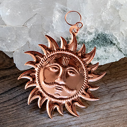 スーリャの円盤型ハンギング キーホルダー 直径10cmくらい - サブ5