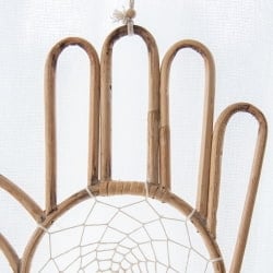 ホワイトドリームキャッチャー - ハムサ - サブ2