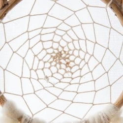 ホワイトドリームキャッチャー - ハムサ - サブ3