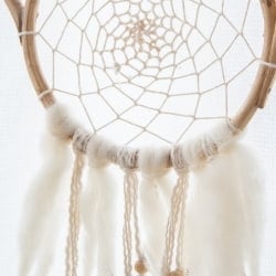 ホワイトドリームキャッチャー - ハムサ - サブ5