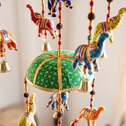 ゾウのハンギング3連-長さ60cm　プリント - サブ3