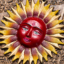 スーリャのハンドペイント ハンギング 直径17cm程度 - サブ3