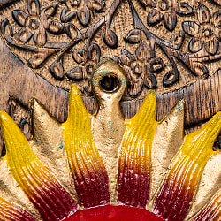 スーリャのハンドペイント ハンギング 直径17cm程度 - サブ5