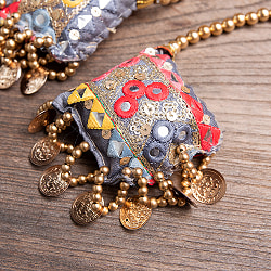 インドのきらめくタッセル　カラフル3連 - サブ3