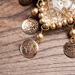 インドのきらめくタッセル　フラワー1連 - サブ4