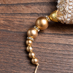 インドのきらめくタッセル　フラワー1連 - サブ5