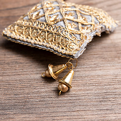 インドのきらめくタッセル　格子模様1連 - サブ4