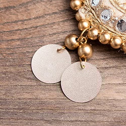 インドのきらめくタッセル　扇1連 - サブ4