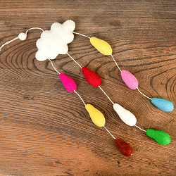 フェルトボールのウェザーハンギング - サブ2