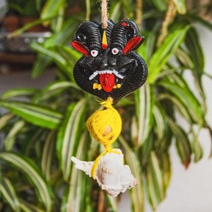 ナザル・バッティ 南インドの邪視除け お守り(ID-HANG-306)