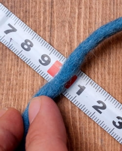 フェルトウールボール - イエローグリーン - サブ5