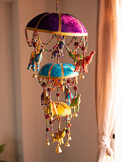 【選べる3個セット】ゾウのハンギング3連 - サブ2