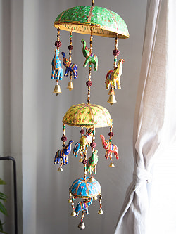 【選べる3個セット】ゾウのハンギング3連 - サブ3