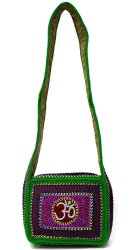 サドゥーが手作り！作りのしっかりした長めのバババッグ - 緑の商品写真