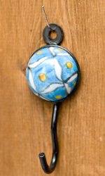 アジアンデザインの壁掛けフック - 小型ラウンドの商品写真