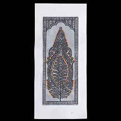 生命の樹 - オディシャ州の伝統絵画 パタチトラ インドの神話と自然を描いた細密アート【1点物】 - サブ2