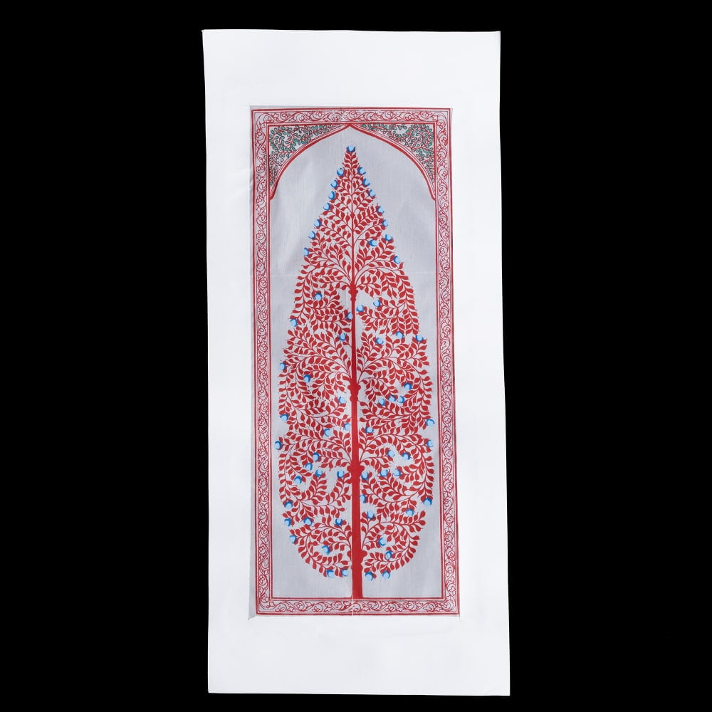  - オディシャ州の伝統絵画 パタチトラ　インドの神話と自然を描いた細密アート【1点物】1枚目の説明写真です