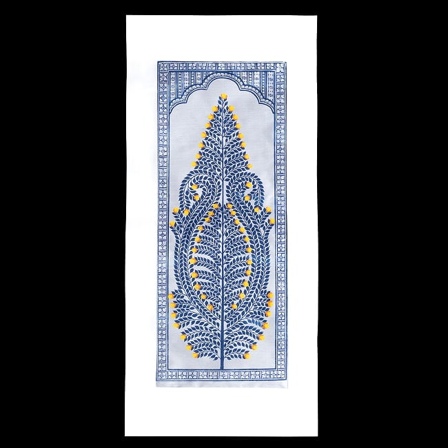 - オディシャ州の伝統絵画 パタチトラ インドの神話と自然を描いた細密アート【1点物】 2 - 全体を撮影しました